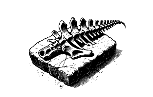 fossil vertebatle