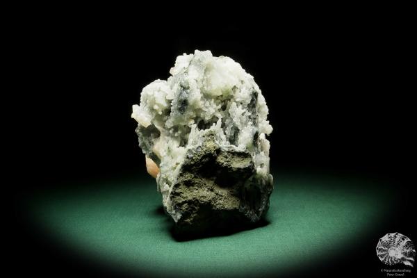 Quarz XX - Stalaktiten mit Stilbit XX (15079) ein Mineral aus Indien | Mineralien | Weltweit