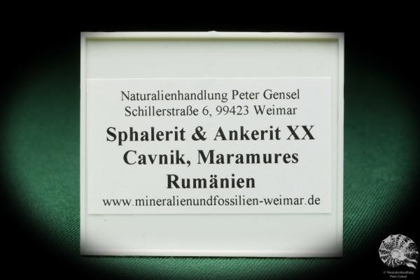 Sphalerit & Ankerit XX (18008) eine Kleinstufe aus Siehe Bilder | Mineralien | Kleinstufen