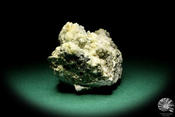 Pyrite & Calcite XX (19654) a mineral from Romania | Minerals | Global