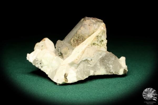 Rock crystal XX with Orthoclase XX (19999) a mineral from Germany | Minerals | From Germany