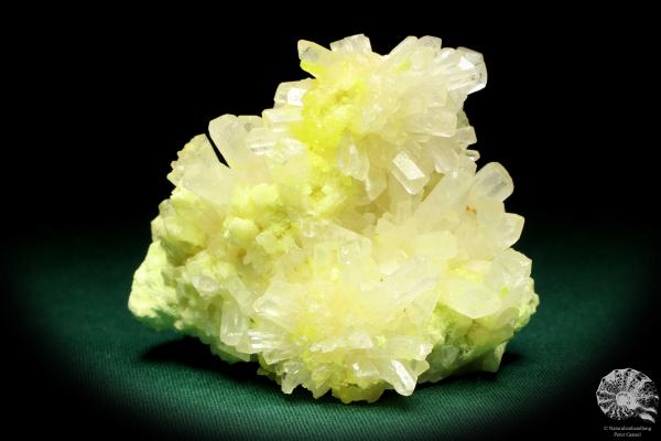 Celestine XX on Sulfur a mineral