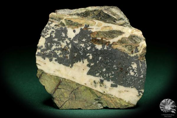 Argentit nach gediegen Silber in Dolomit (20154) ein Mineral aus Deutschland | Mineralien | aus Deutschland