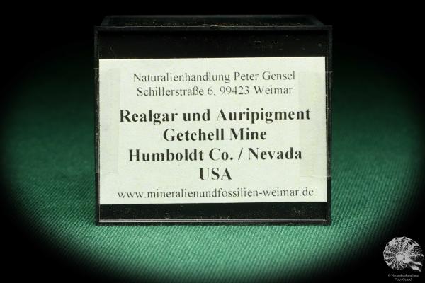 Realgar and Orpiment (20594) a thumbnail from USA | Minerals | Thumbnails