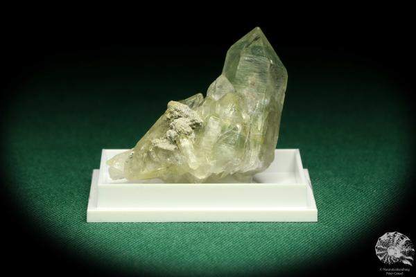 Rock crystal with chlorite (20625) a thumbnail from Switzerland | Minerals | Thumbnails