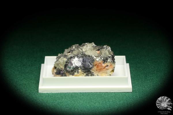 Cerussite XX & Barite XX & Galena (20694) a thumbnail from Morocco | Minerals | Thumbnails