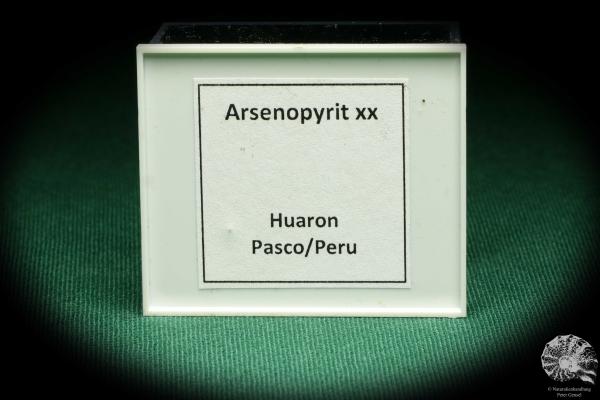 Arsenopyrit XX (20700) eine Kleinstufe aus Peru | Mineralien | Kleinstufen