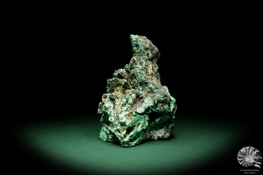 Malachite XX on Malachite & Limonite & Kaolinte (15055) a mineral from Africa | Minerals | Global