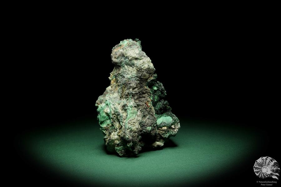 Malachite XX on Malachite & Limonite & Kaolinte (15055) a mineral from Africa | Minerals | Global