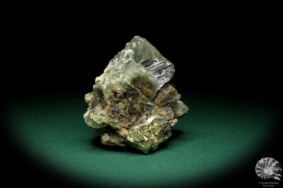 Fluorite XX with Quartz XX & Pyrite XX & Wolframite XX (19929) a mineral from Kazakhstan | Minerals | Global