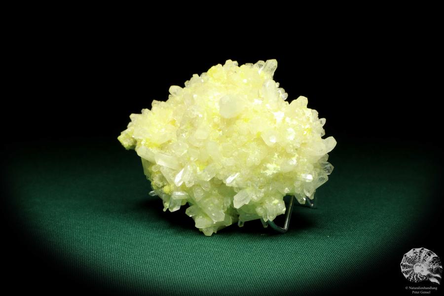 Celestine XX on Sulfur (19944) a mineral from Poland | Minerals | Global