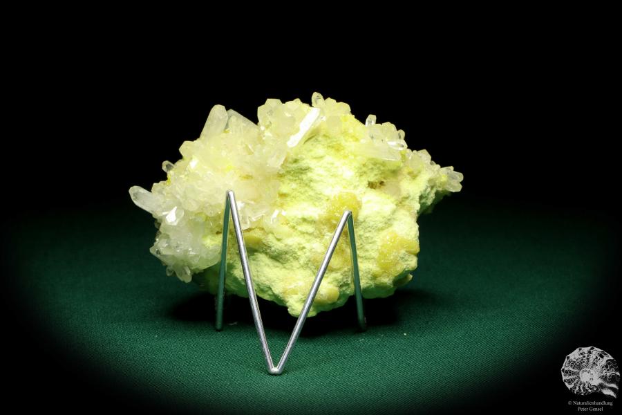 Celestine XX on Sulfur a mineral