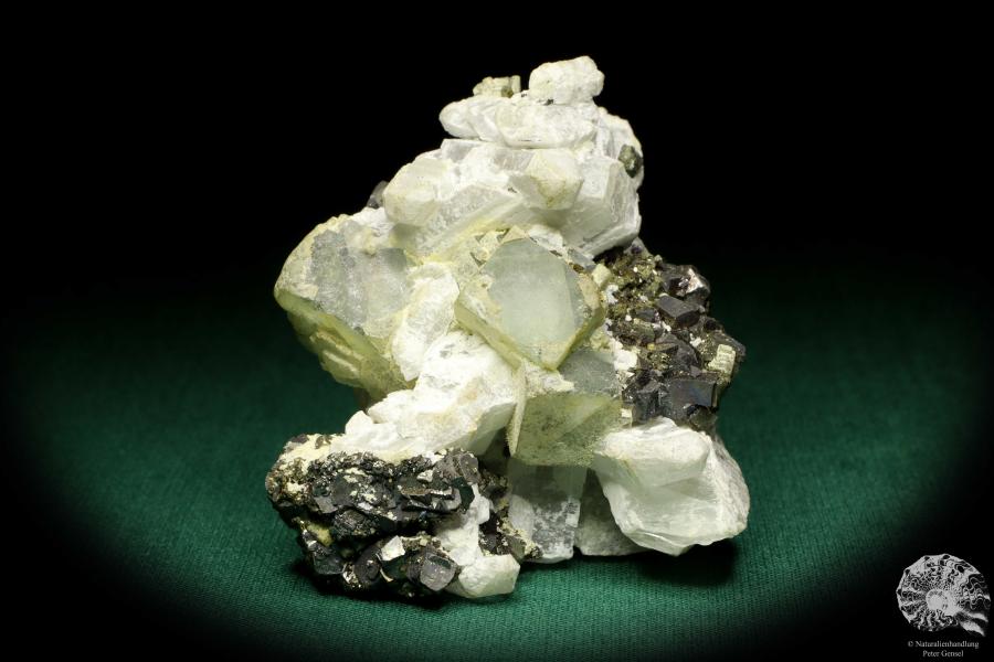 Quartz XX with Fluorite XX & Pyrite XX (19950) a mineral from Kazakhstan | Minerals | Global