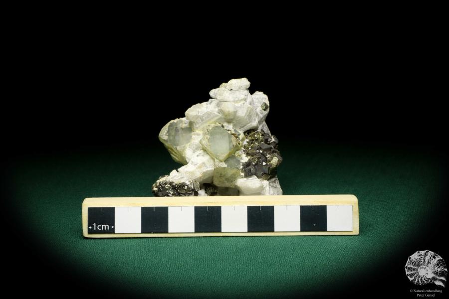 Quarz XX mit Fluorit XX & Pyrit XX (19950) ein Mineral aus Kasachstan | Mineralien | Weltweit