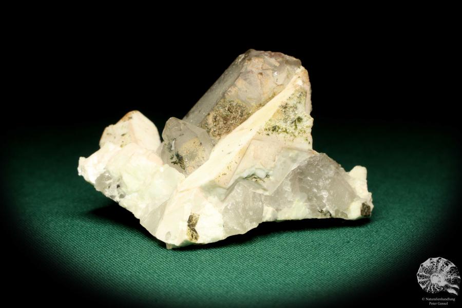 Rock crystal XX with Orthoclase XX a mineral