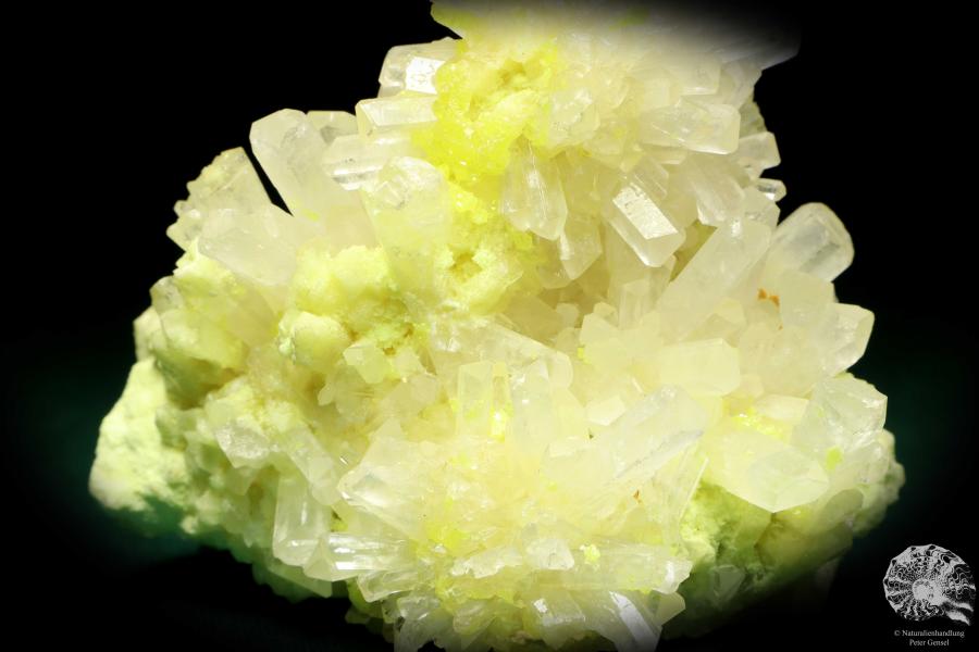 Celestine XX on Sulfur a mineral