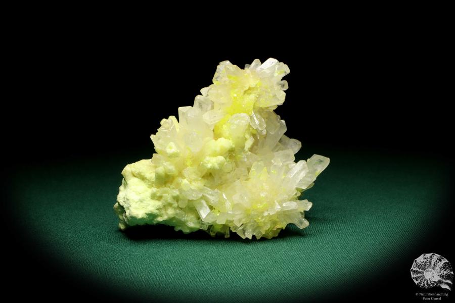 Celestine XX on Sulfur a mineral