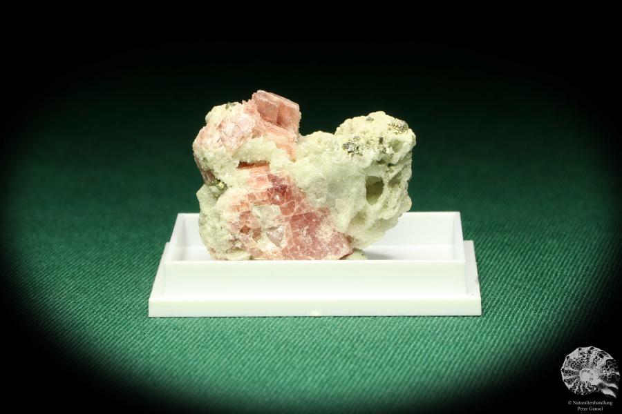 Rhodochrosite XX & Pyrite XX (20494) a thumbnail from Peru | Minerals | Thumbnails