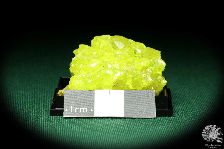 Schwefel XX (20536) eine Kleinstufe aus Bolivien | Mineralien | Kleinstufen