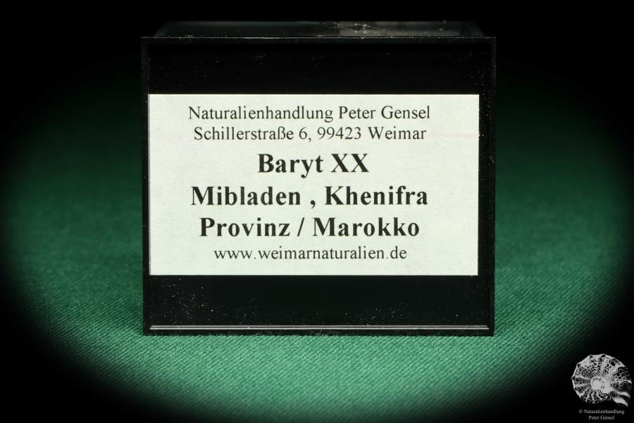 Baryt XX (20612) eine Kleinstufe aus Marokko | Mineralien | Kleinstufen