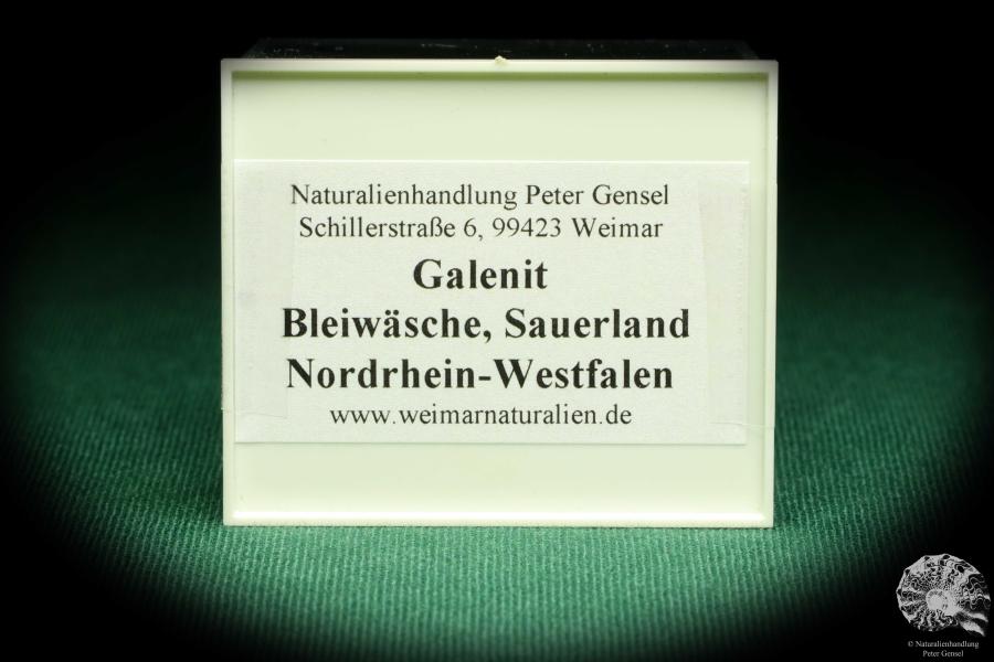 Galenit (20683) eine Kleinstufe aus Deutschland | Mineralien | Kleinstufen