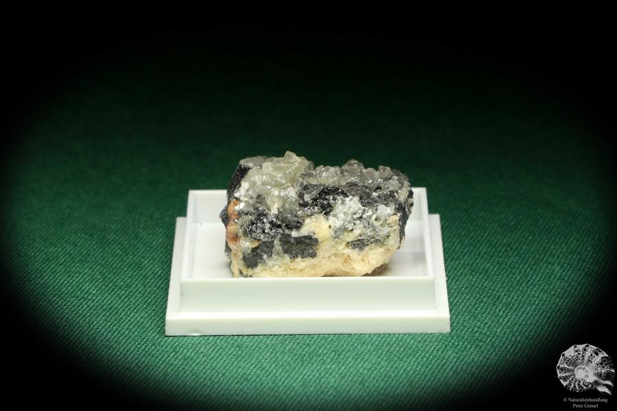 Cerussite XX & Barite XX & Galena (20694) a thumbnail from Morocco | Minerals | Thumbnails