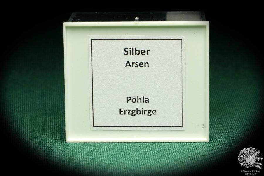 Silber & Arsen (20713) eine Kleinstufe aus Deutschland | Mineralien | Kleinstufen