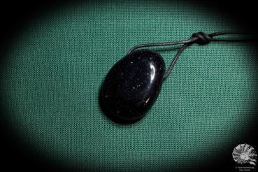 Blue Goldstone (2145) a gem from minerals from China | Nature jewelry | From Minerals