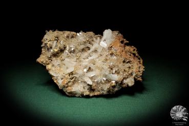 Hemimorphite XX on Limonite (5581) a mineral from Mexico | Minerals | Global